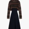 Long-Sleeved Knit Dress Long-Sleeved Knit Dress