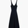 Long-Sleeved Knit Dress Long-Sleeved Knit Dress