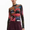 Long-Sleeved T-Shirt with High Neck Long-Sleeved T-Shirt with High Neck