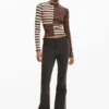 Long-Sleeved T-Shirt with High Neck Long-Sleeved T-Shirt with High Neck