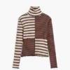 Long-Sleeved T-Shirt with High Neck Long-Sleeved T-Shirt with High Neck