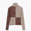 Long-Sleeved T-Shirt with High Neck Long-Sleeved T-Shirt with High Neck
