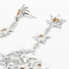 Long Star Formation Earrings Zalio