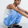 Long Striped Trousers