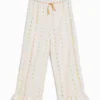 Long Trousers with Pompoms