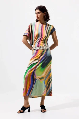 Long Wave Dress