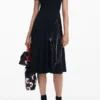 Low-Cut Midi Dress Low-Cut Midi Dress