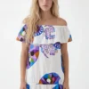 M. Christian Lacroix Short Ruffle Dress