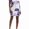 M. Christian Lacroix Short Ruffle Dress