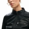 Mao Collar Jacket