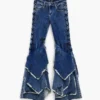 Mar&Iacute;A Escote Denim Pants