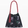 Medium Backpack Flower Texture Medium Backpack Flower Texture