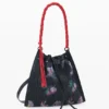 Medium Backpack Flower Texture Medium Backpack Flower Texture