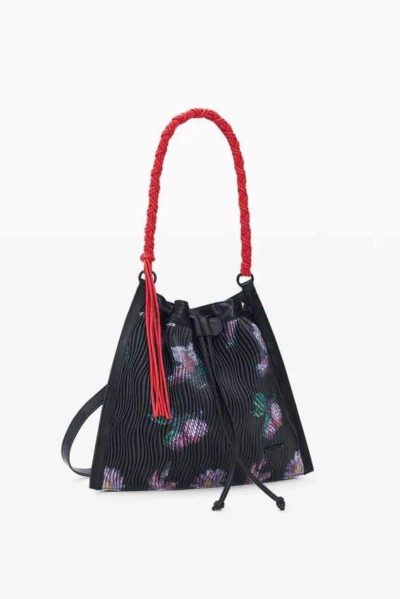 Medium Backpack Flower Texture Medium Backpack Flower Texture