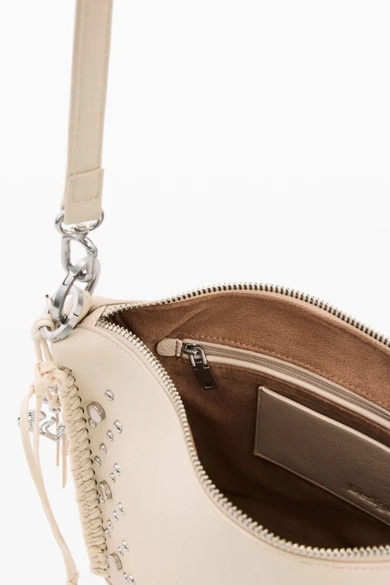 Medium Bag Studs Fringes Medium Bag Studs Fringes