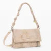 Medium Bag with Embroidered Flap Medium Bag with Embroidered Flap