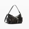 Medium Bag with Flower Appliques Medium Bag with Flower Appliques