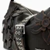 Medium Bag with Flower Appliques Medium Bag with Flower Appliques