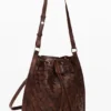 Medium Braided Drawstring Backpack