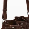 Medium Braided Drawstring Backpack