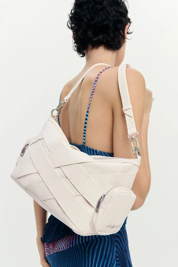 Medium Braided Logo Bag Medium Braided Logo Bag