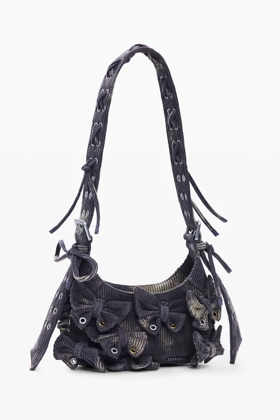 Medium Cotton Bow Bag Medium Cotton Bow Bag