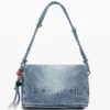 Medium Denim Charms Bag Medium Denim Charms Bag