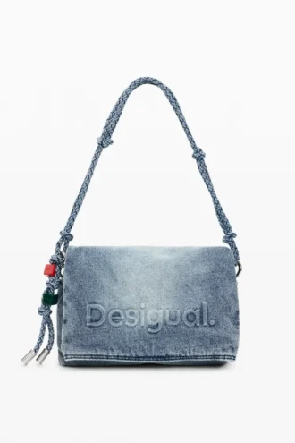 Medium Denim Charms Bag