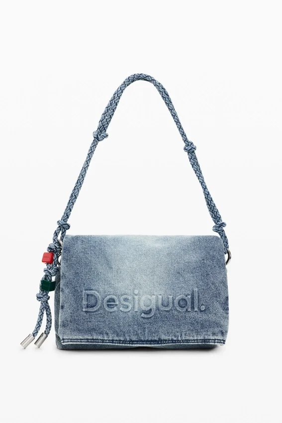 Medium Denim Charms Bag Medium Denim Charms Bag