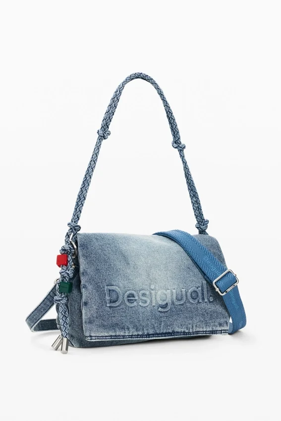 Medium Denim Charms Bag Medium Denim Charms Bag