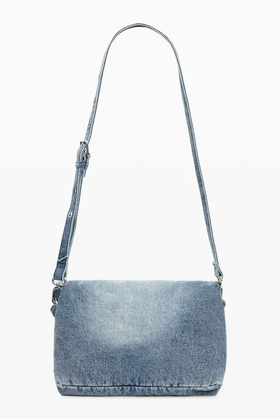 Medium Denim Charms Bag Medium Denim Charms Bag