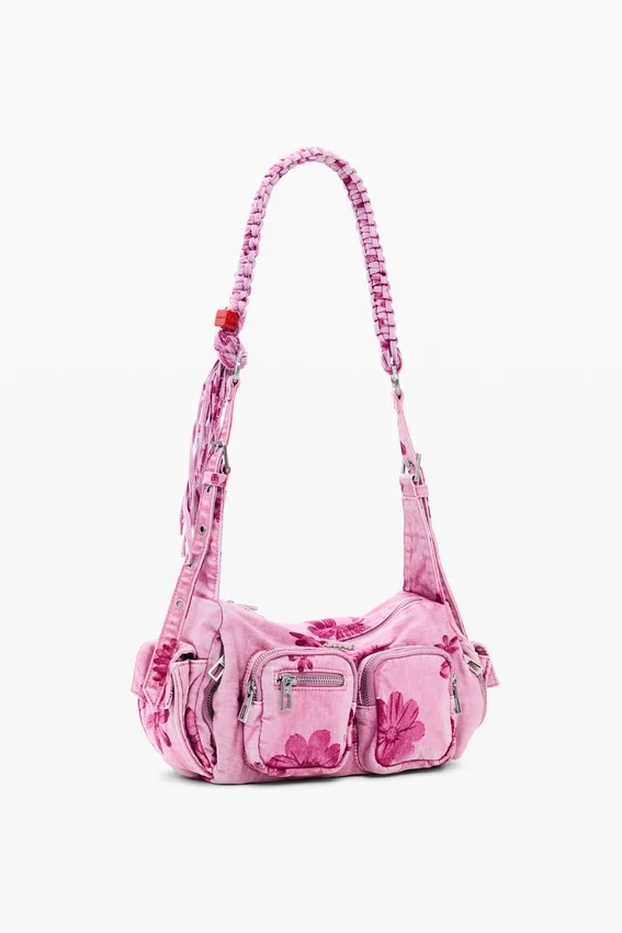 Medium Denim Crossbody Bag Medium Denim Crossbody Bag