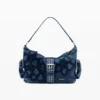 Medium Denim Floral Bag Medium Denim Floral Bag
