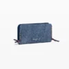 Medium Denim Heart Wallet
