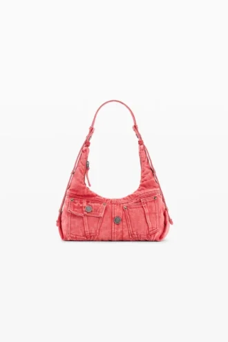 Medium Denim Shoulder Bag