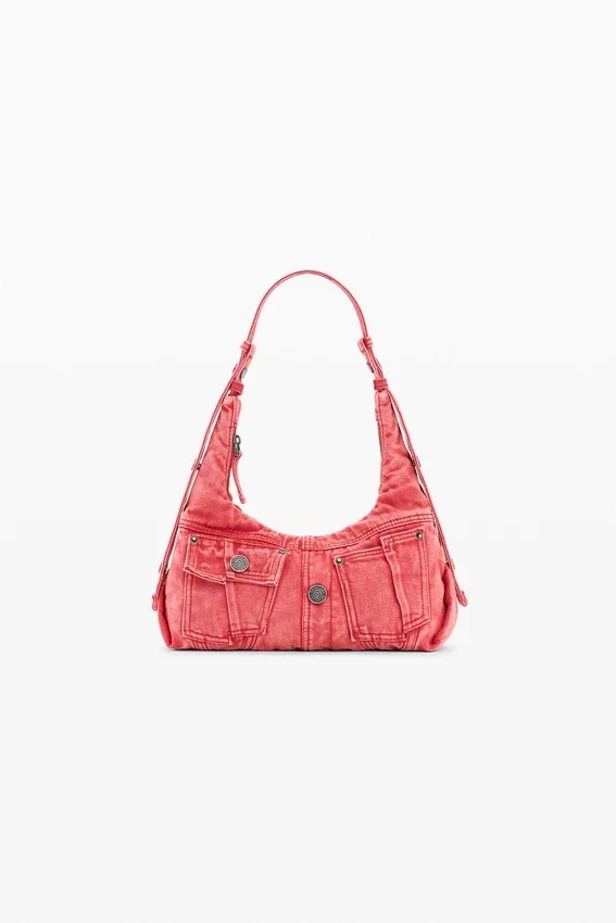 Medium Denim Shoulder Bag Medium Denim Shoulder Bag