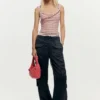 Medium Denim Shoulder Bag Medium Denim Shoulder Bag