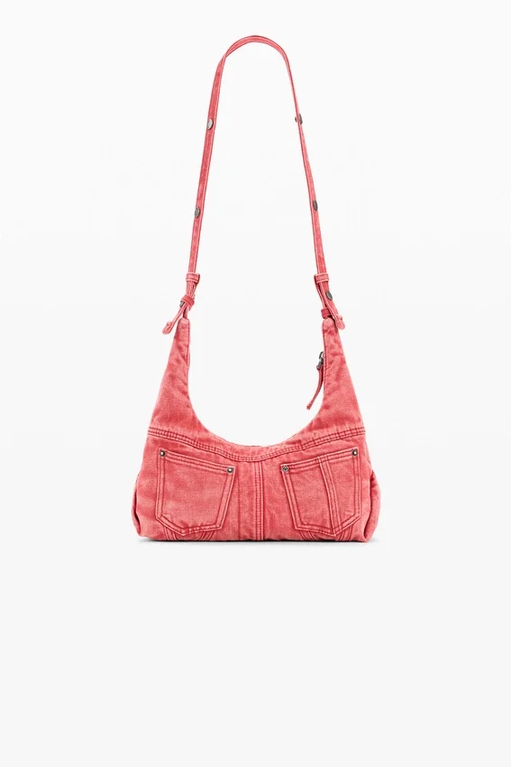 Medium Denim Shoulder Bag Medium Denim Shoulder Bag