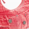 Medium Denim Shoulder Bag Medium Denim Shoulder Bag