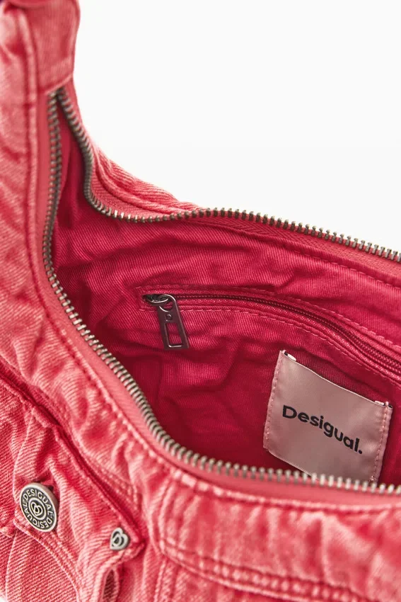 Medium Denim Shoulder Bag Medium Denim Shoulder Bag