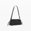 Medium Faux Leather Charm Bag