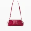 Medium Faux Leather Charm Bag