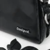 Medium Faux Leather Charm Bag