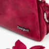 Medium Faux Leather Charm Bag