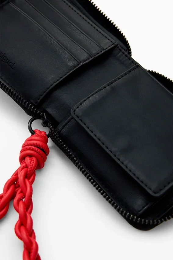 Medium Floral-Texture Wallet Medium Floral-Texture Wallet