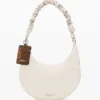 Medium Oval Bag with Embossing