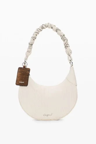 Medium Oval Bag with Embossing