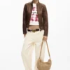 Medium Oval Raffia Bag with Charms