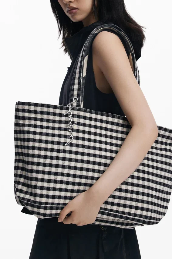 Medium Reversible Twill Bag Medium Reversible Twill Bag