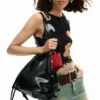 Medium Shiny Backpack